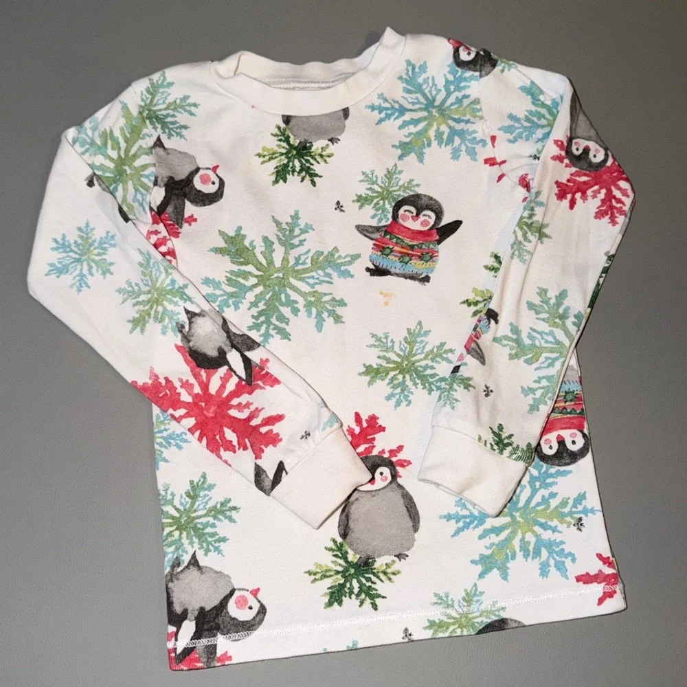 Burt's Bees Baby Cozy Penguin PJ Set | 4T